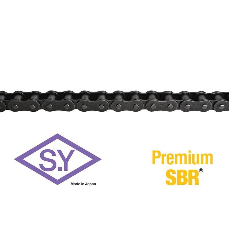 SY C2040 Roller Chain Aqua 1" Double Pitch - Box of 10 Foot1