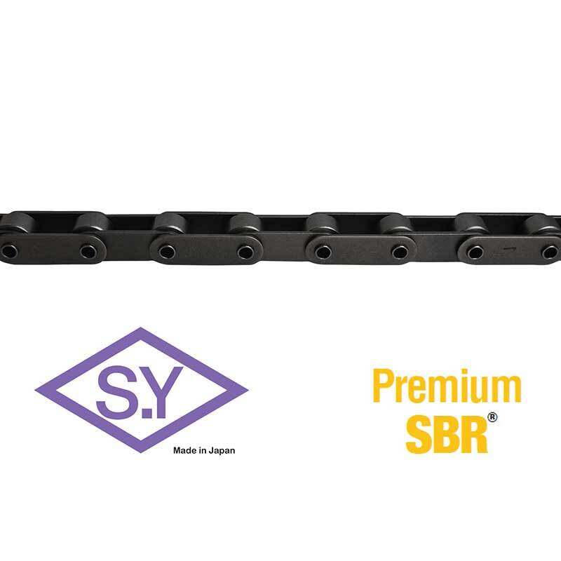 SY C2052HP Roller Chain Hollow Pin 1-1/4" Double Pitch - Box of 10 Foot