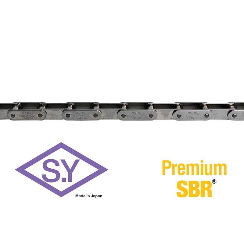 SY C2080HSS Roller Chain 2" Double Pitch Stainless Steel - Box of 10 Foot
