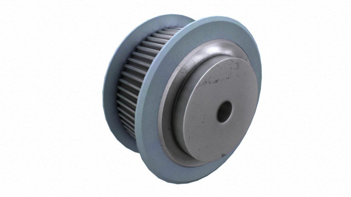 T5 Pilot Bore Timing Pulley - Aluminium - AIMS Industrial Supplies