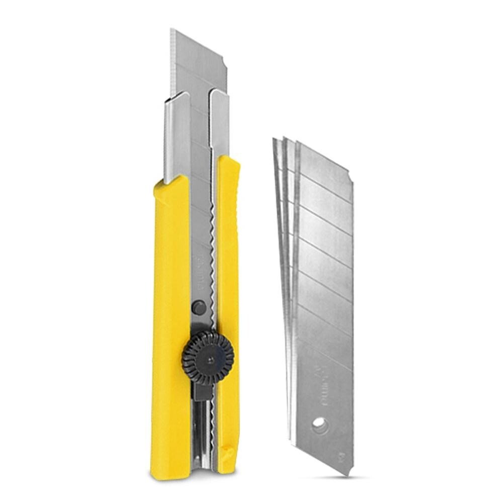 Tajima 25mm Rock Hard Snap Blade Knife (Dial Blade Lock) LC650 - AIMS Industrial Supplies