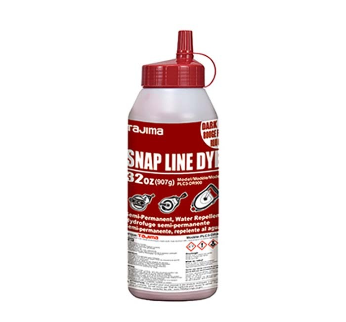 Tajima 907g Snap Line Dye Chalk Dark Red PLC3-DR900