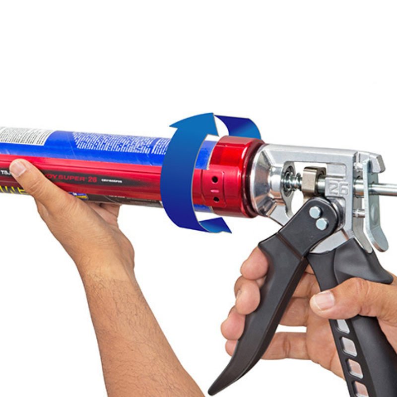 Tajima Convoy Super 26 Caulking Gun For Extra Thick Viscous Material - AIMS Industrial Supplies