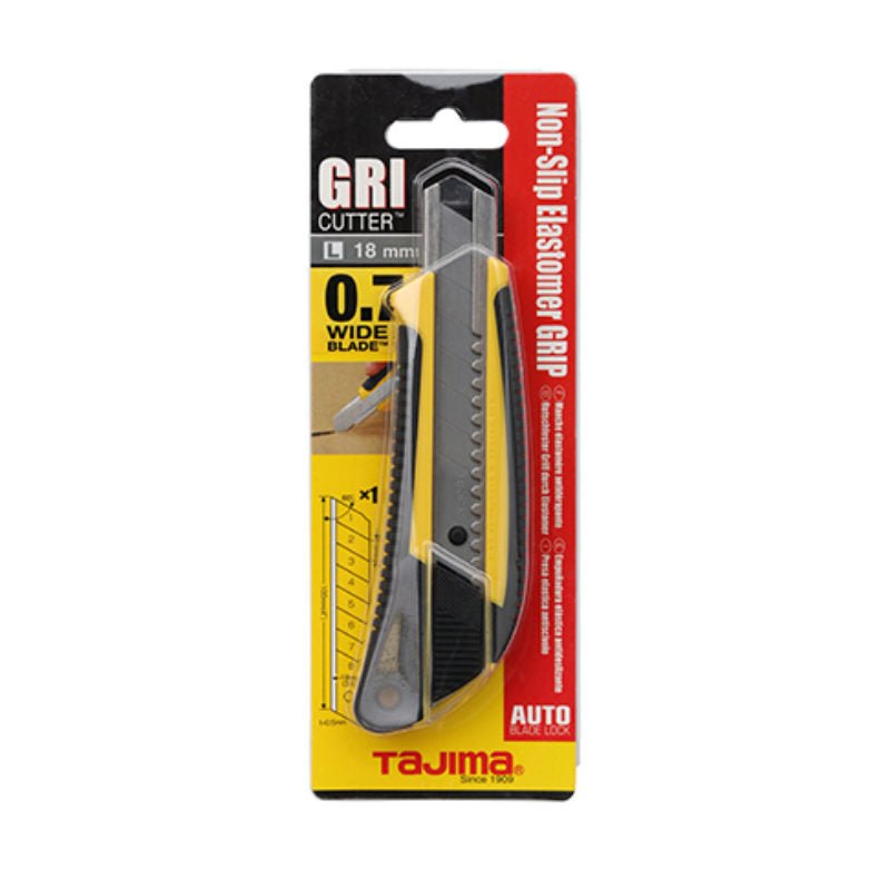 Tajima GRI 18mm Snap Blade Knife Heavy Duty - AIMS Industrial Supplies