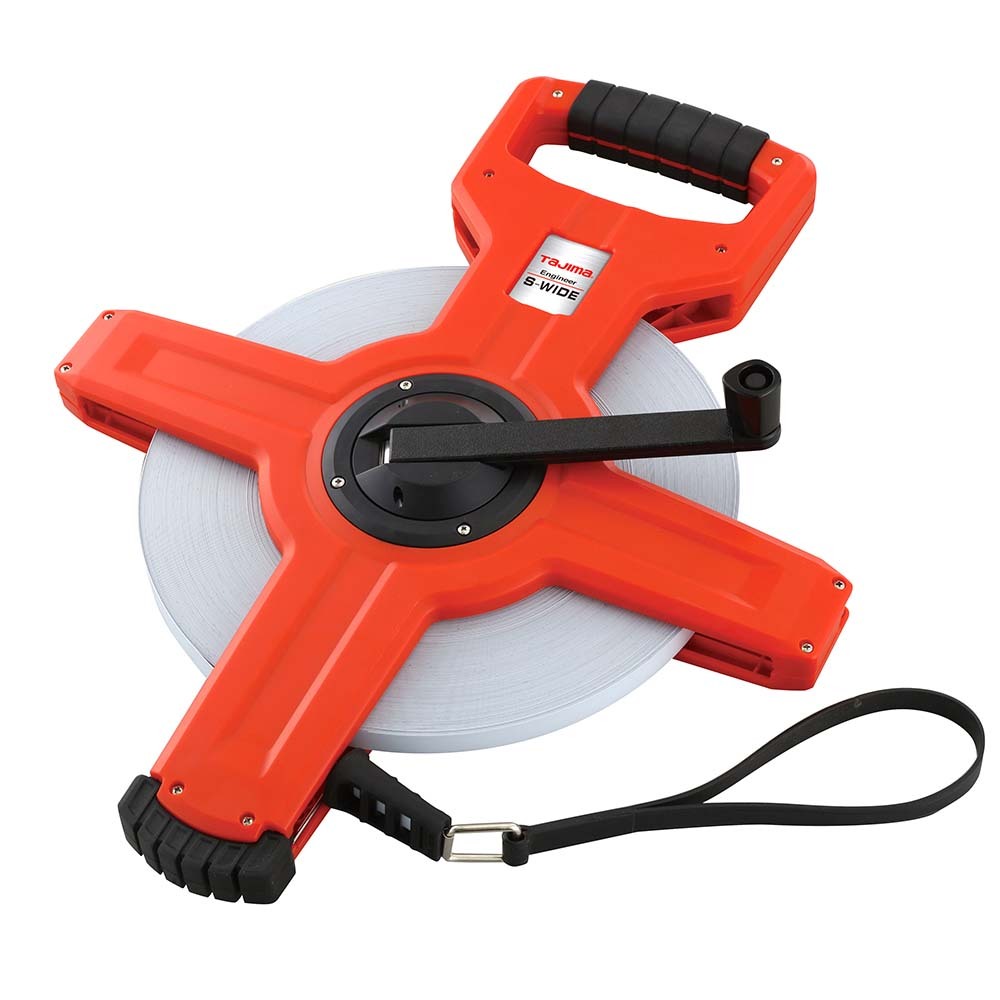 Tajima Open Reel Premium Steel Tape Measure 100m x 13mm1