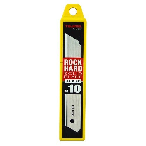 Tajima Rock Hard Blade 25mm Solid Blades - 10/Pack - AIMS Industrial Supplies