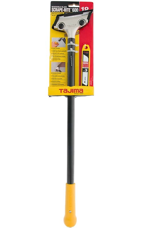 Tajima Scrape-Rite Scraper With 600mm Handle - Comes With 3 Blades