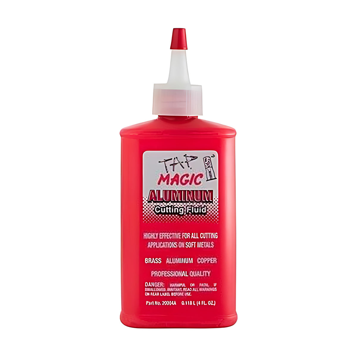 Tap Magic Aluminium cutting fluid 20004A, 4 oz red spout top bottle