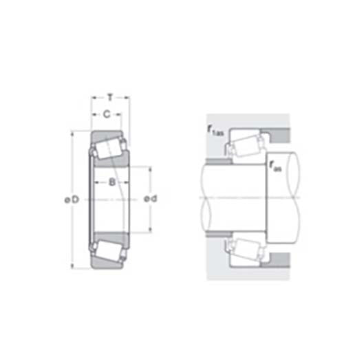 Tapered Roller Bearing - Metric - AIMS Industrial Supplies