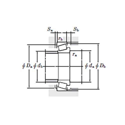 Tapered Roller Bearing Metric (Steep) - 30300 Series3
