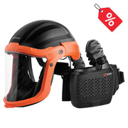 Tecmen PAPR Freflow V1 Face Shield With G20 - V Hardhat - 703420 - AIMS Industrial Supplies