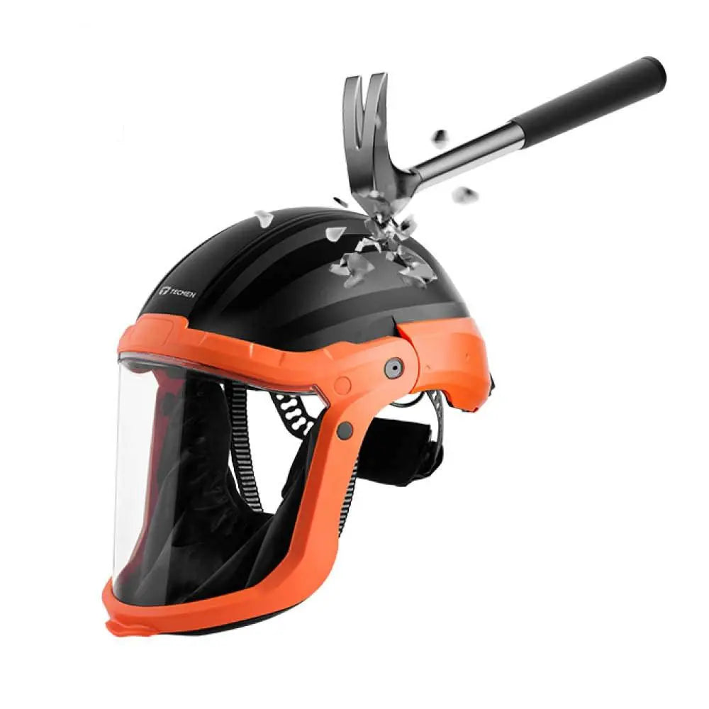 Tecmen Freflow V1 PAPR Face Shield G20-V Hardhat - 703420 I AIMS Industrial 