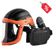 Tecmen PAPR Freflow V1 Face Shield With G20-V Hardhat - 7034201