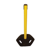 Tensabarrier Heavy Duty - Yellow Post Only - AIMS Industrial Supplies