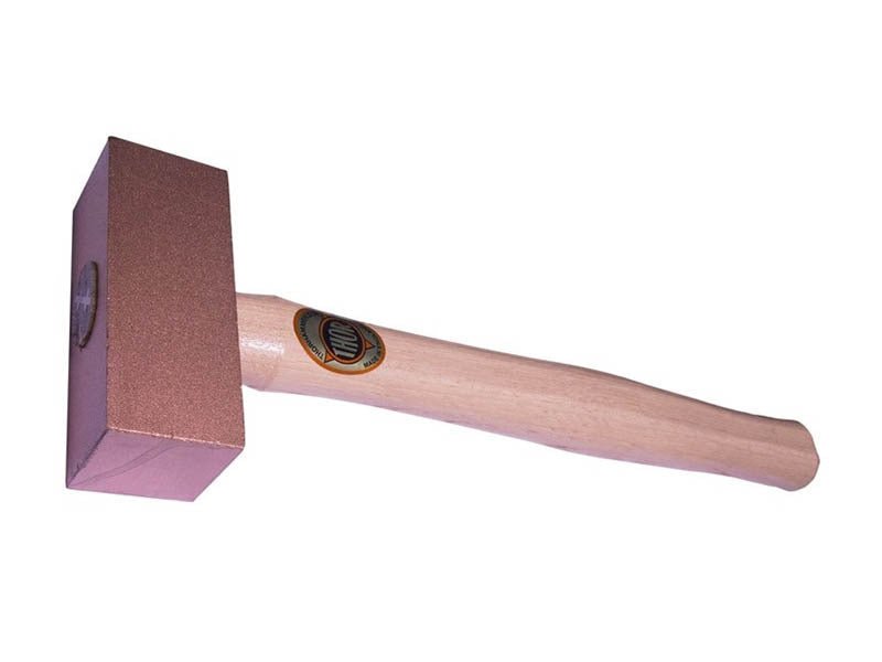 Thor 1050g Square Solid Copper Mallet 38mm Face - TH24 - 5721000 - AIMS Industrial Supplies