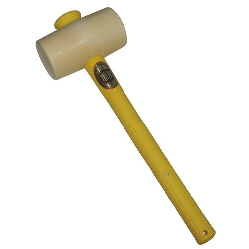 Thor Mallet White Rubber Face - Fiber Glass Handle - AIMS Industrial Supplies