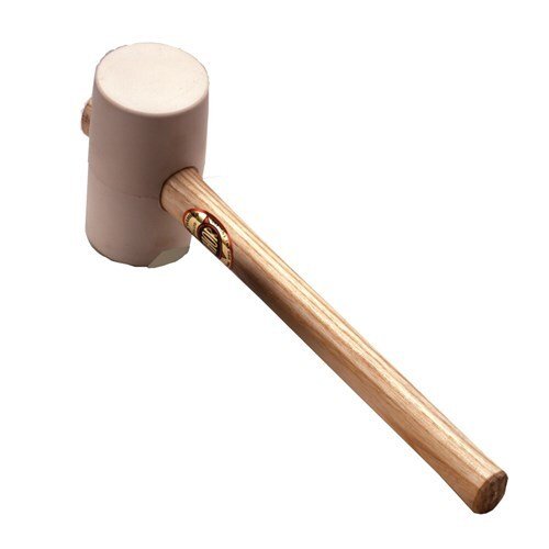 Thor Mallet White Rubber Face - Wooden Handle - AIMS Industrial Supplies