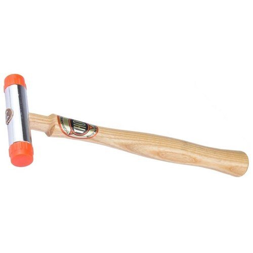 Thor Thorex Plastic Hammer - Orange Plastic Face, Wood Handle - AIMS Industrial Supplies