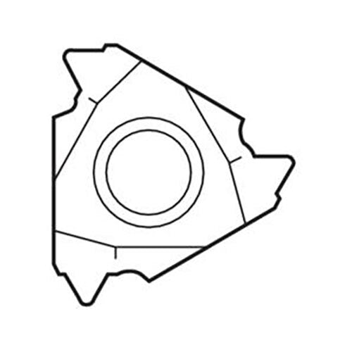 Thread Turning Insert 11NR - ISO Metric Thread  Grade-CP500 (A)4