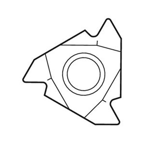 Thread Turning Insert 16EL - V Profile 55° Thread  Grade-CP5004