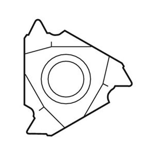 Thread Turning Insert 16ER - Am. NPT Thread  Grade-H154