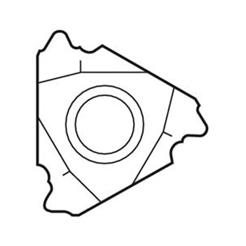 Thread Turning Insert 16ER - API Round Casing Thread  Grade-CP5004