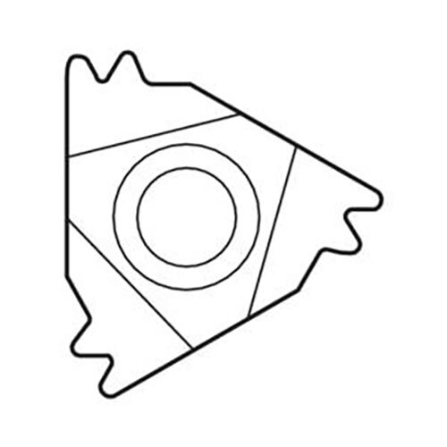 Thread Turning Insert 16ER - ISO Metric Thread Grade - CP500 (TT) - AIMS Industrial Supplies