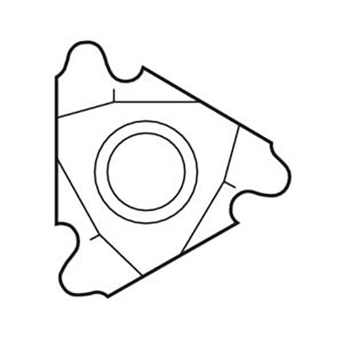 Thread Turning Insert 16ER - Round - DIN405 Thread Grade - CP500 - AIMS Industrial Supplies
