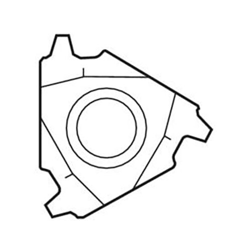 Thread Turning Insert 16ER - TR-DIN103 Thread  Grade-CP5004