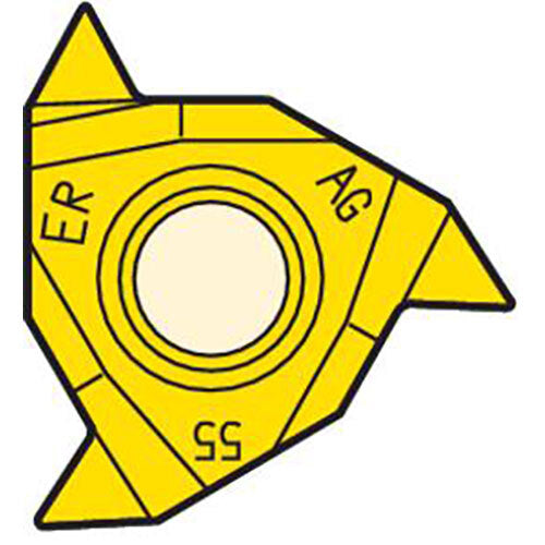 Thread Turning Insert 16ER-V Profile 55° Thread  Grade-CP500 (A)3