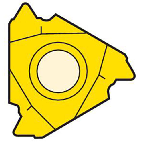 Thread Turning Insert 16ER - Whitworth, Taper Thread  Grade-CP5003