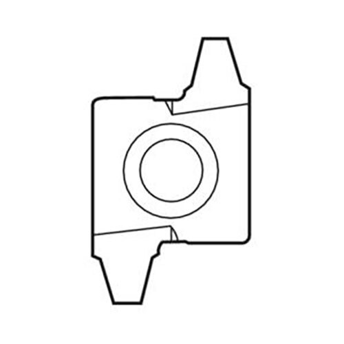 Thread Turning Insert 20NR - Am. ACME-G Thread  Grade-CP5004