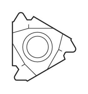 Thread Turning Insert 22ER - API Thread  Grade-CP5003