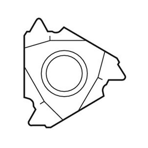 Thread Turning Insert 22NL - ISO Metric Thread Grade - CP500 - AIMS Industrial Supplies