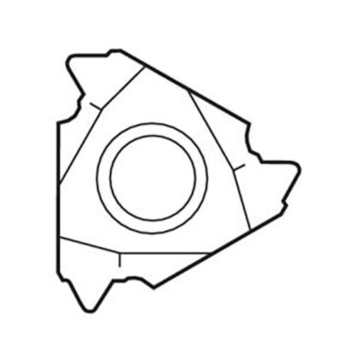 Thread Turning Insert 27NR - API Thread Grade - CP300 - AIMS Industrial Supplies