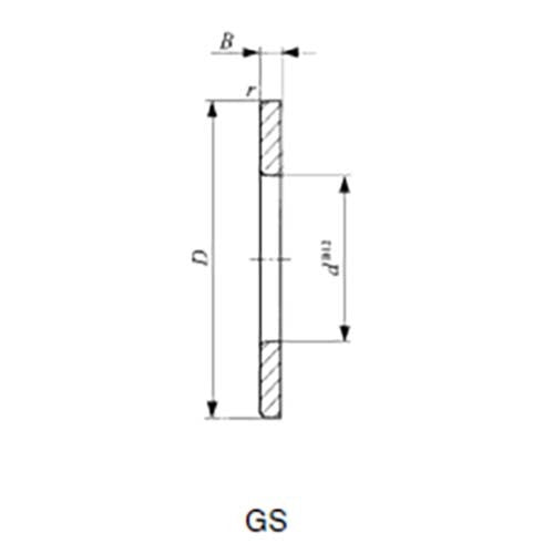 Thrust Needle Roller Bearing - Outer Ring (GS) - AIMS Industrial Supplies