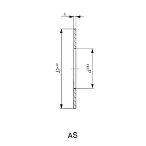 Thrust Needle Roller Bearing - Washer (AS) - AIMS Industrial Supplies