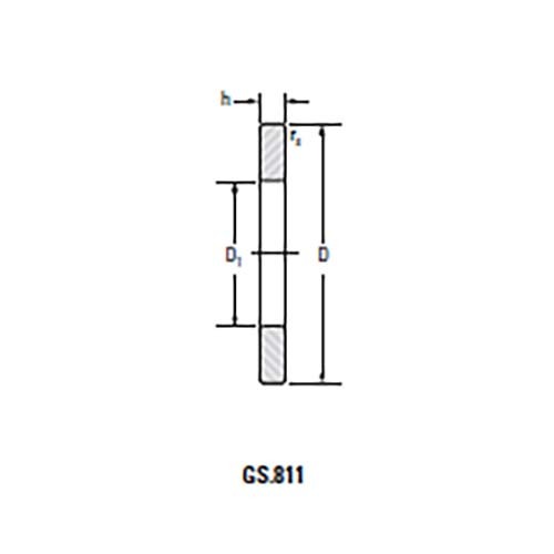 Thrust Needle Roller - Outer Ring / Housing Washer (GS) - AIMS Industrial Supplies