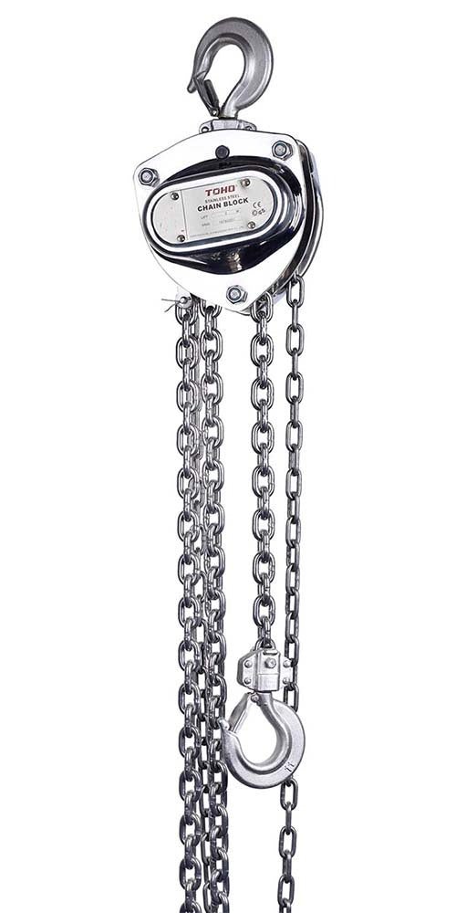 Toho Chain Block Stainless Steel - AIMS Industrial Supplies