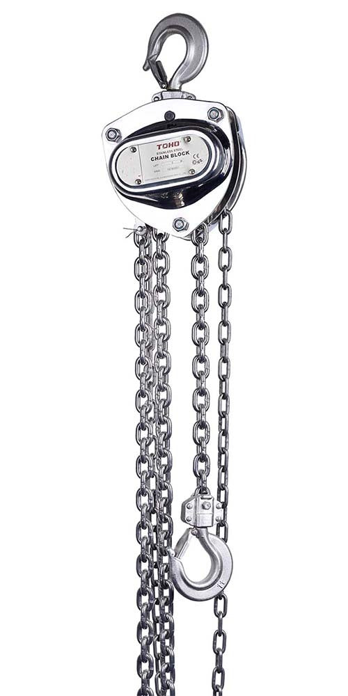 Toho Chain Block Stainless Steel1