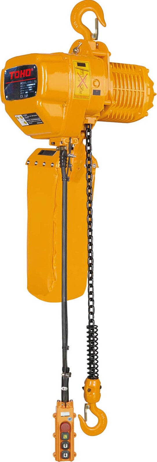Toho TECH-3PH-2SP-0503 5T 3m Three Phase 2 Speed Electric Chain Hoist