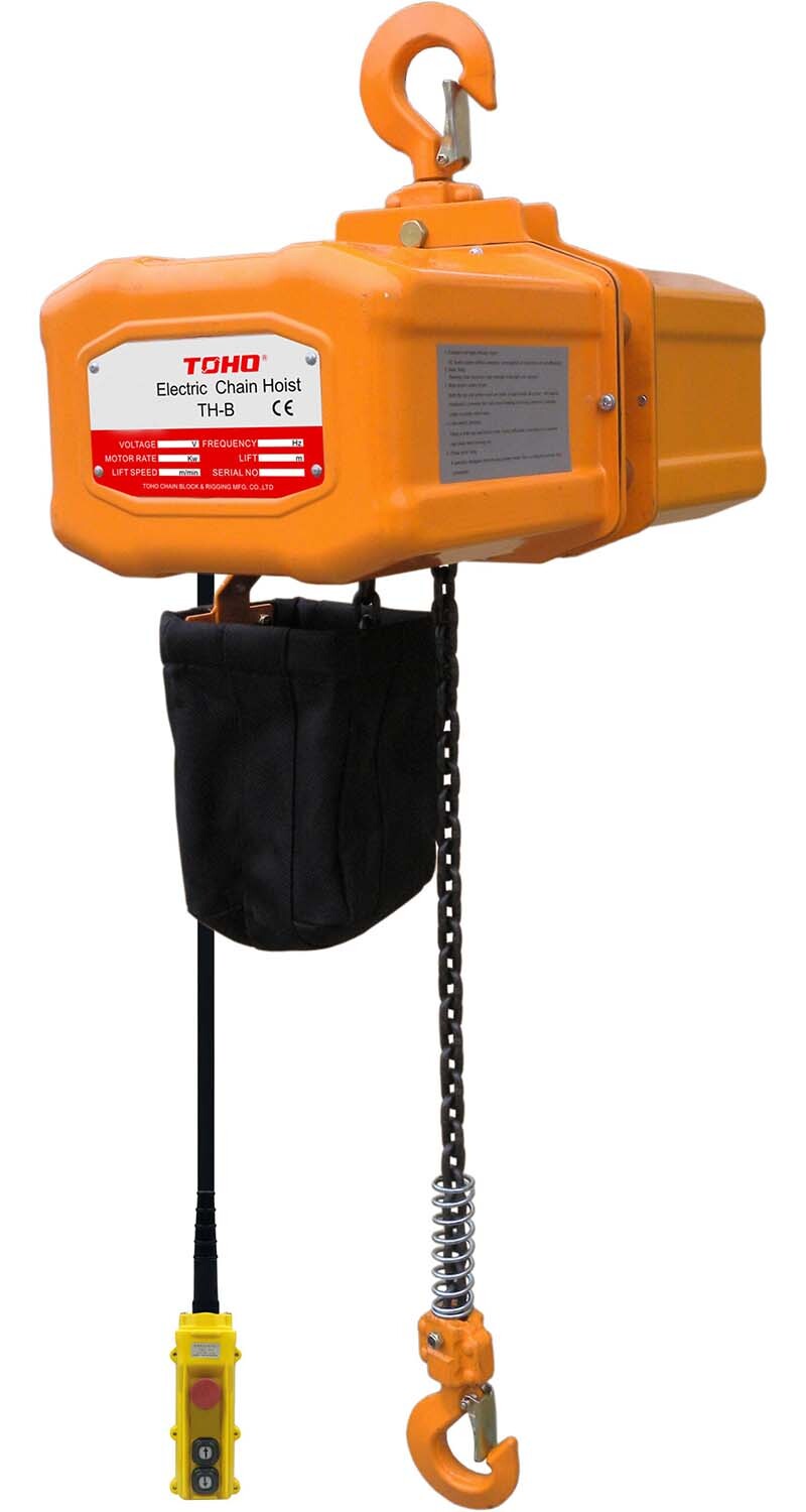 Toho TECH0203 2T 3m 240V Single Phase Electric Chain Hoist