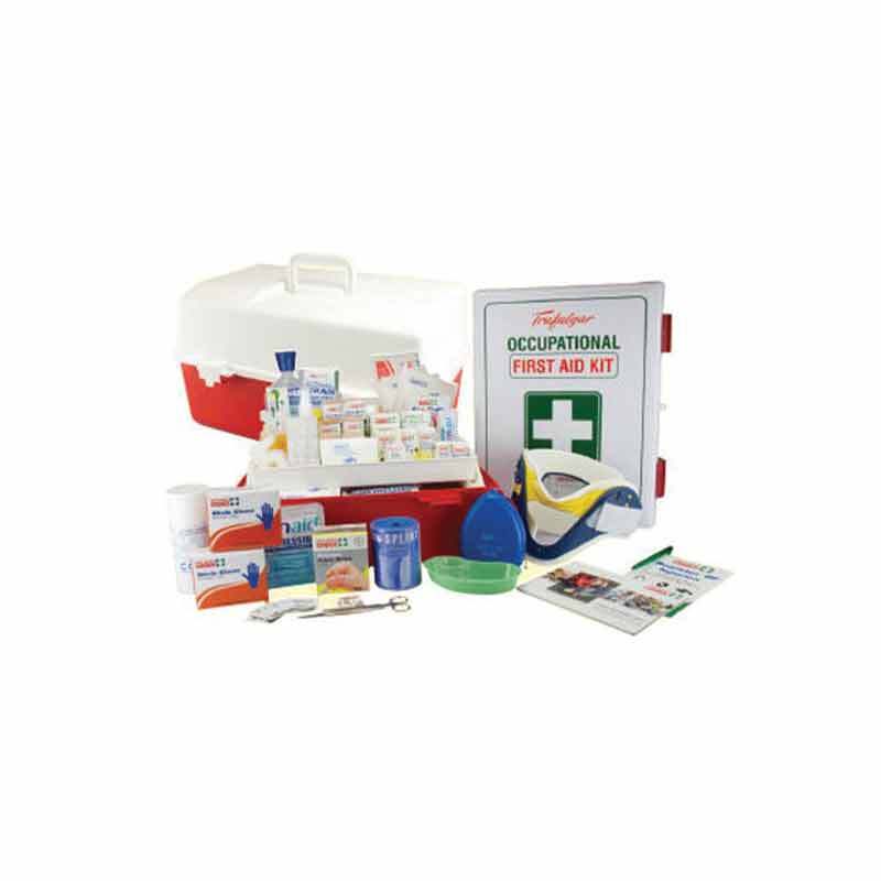 Trafalgar Mining First Aid Kit - Large Wallmount ABS Plastic Case - AIMS Industrial Supplies
