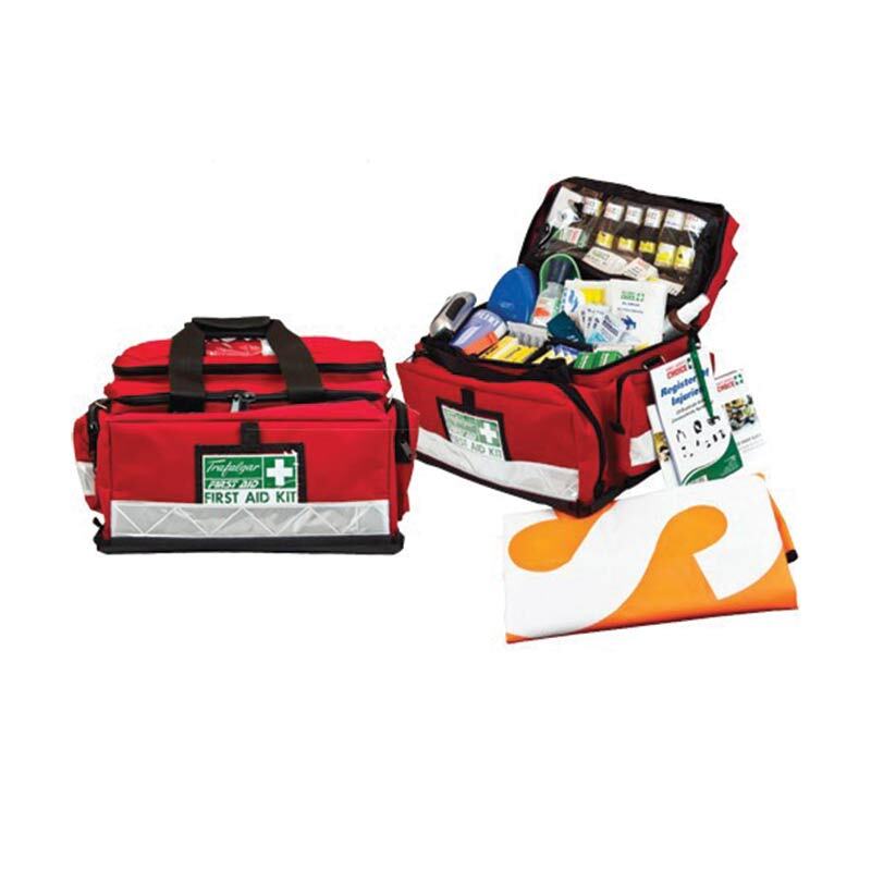 Trafalgar National Outdoor and Remote First Aid Kit Large Portable (Soft Case) - AIMS Industrial Supplies