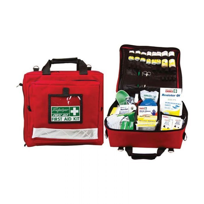 Trafalgar Portable Soft Case National Workplace First Aid Kit - AIMS Industrial Supplies