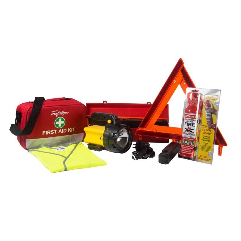 Trafalgar Vehicle First Aid and Breakdown Pack - AIMS Industrial Supplies
