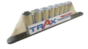 Trax 1/2" Dr 6Pt SAE Deep Socket Rail, 8 pieces - ARX-SR129SL