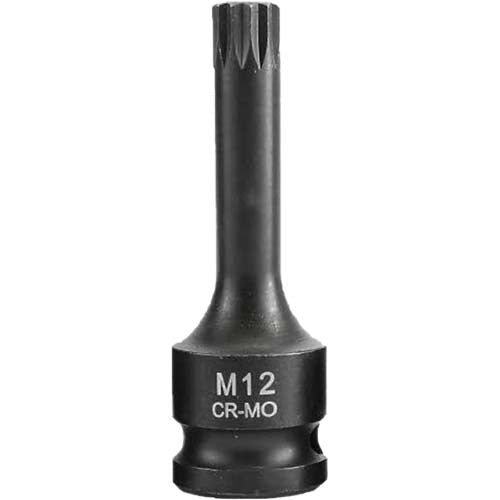 Trax 1/2 Dr. Spline Impact Socket Bit - AIMS Industrial Supplies