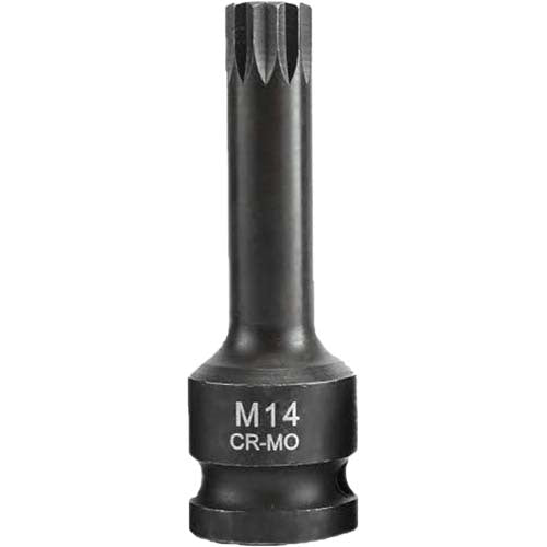 Trax 1/2 Dr. Spline Impact Socket Bit - AIMS Industrial Supplies