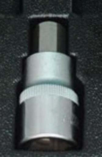 Trax 1/2" Drive InHex Socket Bit Metric 12 x 55mm BS-B4HX12